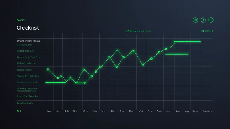 Abstract checklist visualization representing AR automation implementation steps